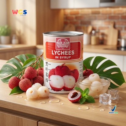 Erawan Lychees in Syrup 565g - Canned Lychees, Sweet &amp; Fresh