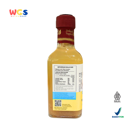 FINEGA Lemon Vinegar with Mother 250ml (Cuka Lemon Alami Tanpa Pengawet)