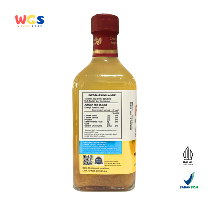 FINEGA Lemon Vinegar with Mother 500ml (Cuka Lemon Alami Fermentasi Tanpa Pengawet)