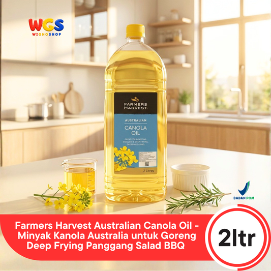 Farmers Harvest Australian Canola Oil 2L - Minyak Kanola Australia untuk Goreng Deep Frying Panggang Salad BBQ