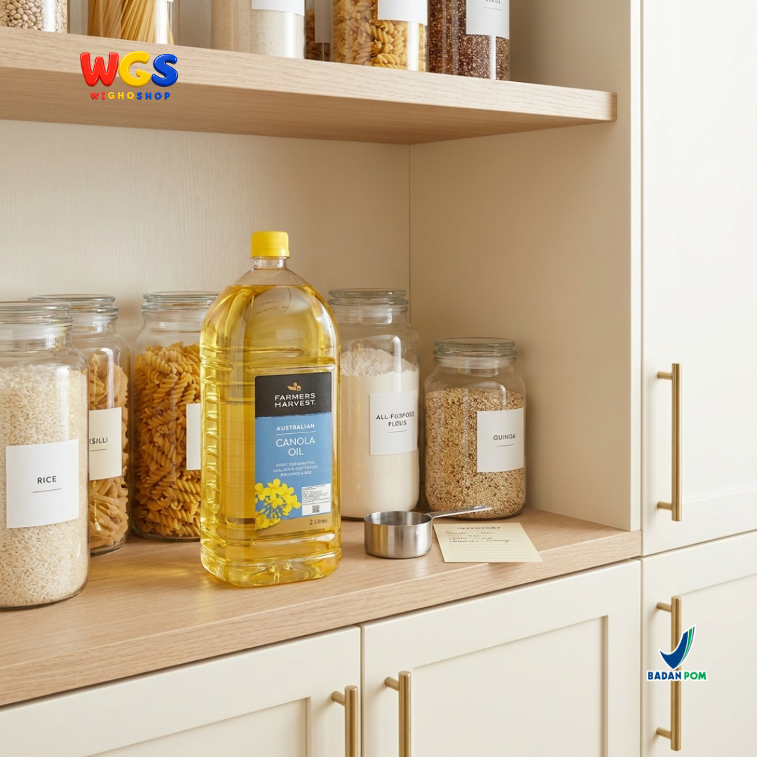 Farmers Harvest Australian Canola Oil 2L - Minyak Kanola Australia untuk Goreng Deep Frying Panggang Salad BBQ