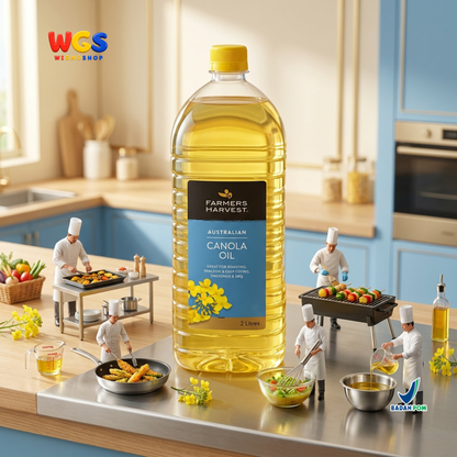 Farmers Harvest Australian Canola Oil 2L - Minyak Kanola Australia untuk Goreng Deep Frying Panggang Salad BBQ