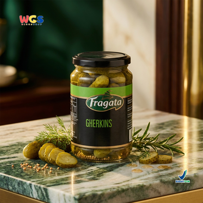Fragata Gherkins 345g - Acar Mentimun Pickled Cucumber Salad Sandwich