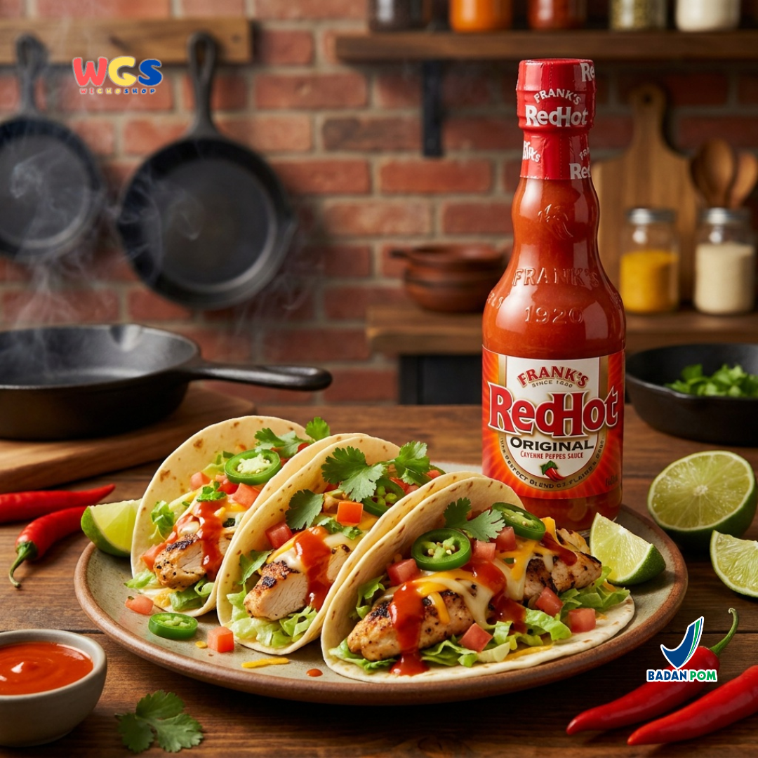 Frank's Franks Frank Red Hot Redhot Original Cayenne Sauce 148 ml