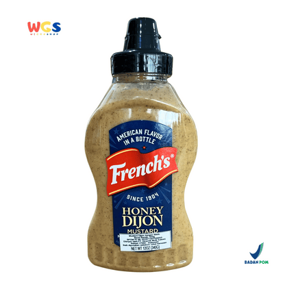French's Honey Dijon Mustard 340g – Honey Dijon Mustard Sauce Without Artificial Flavors