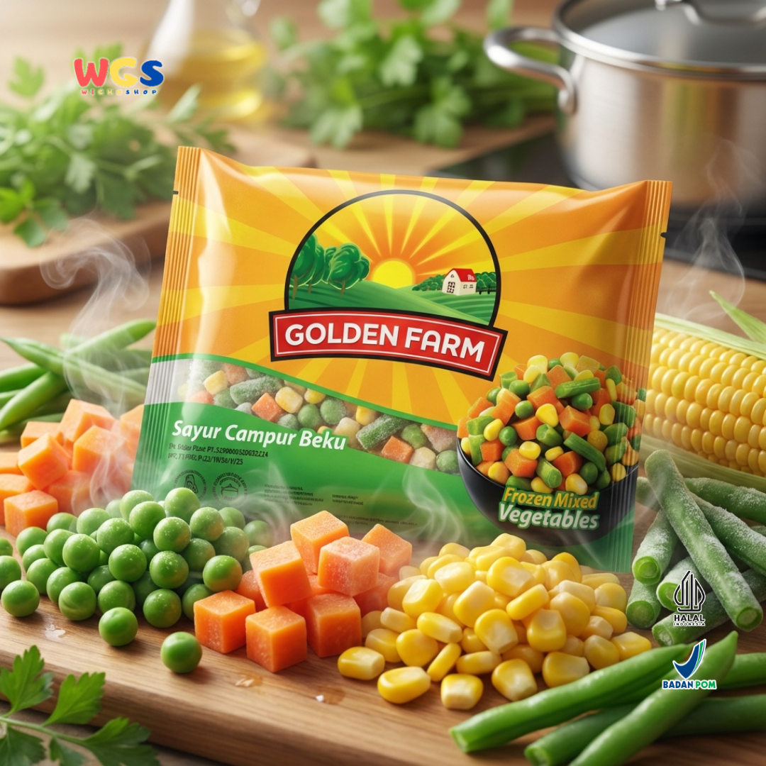 Golden Farm Mixed Vegetables 500g - Practical &amp; Nutritious Frozen Vegetables