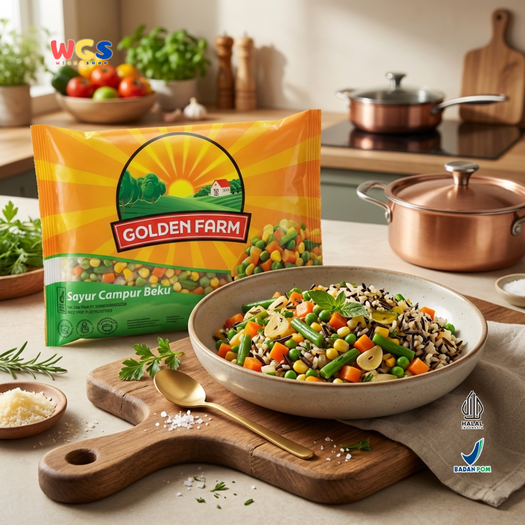 Golden Farm Mixed Vegetables 500g - Practical &amp; Nutritious Frozen Vegetables