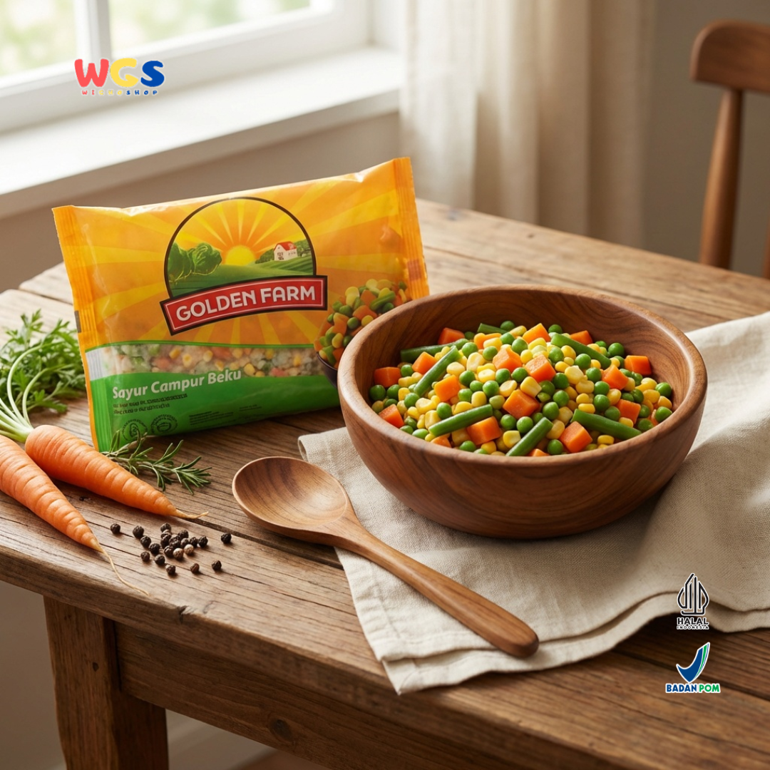 Golden Farm Mixed Vegetables 500g - Practical &amp; Nutritious Frozen Vegetables