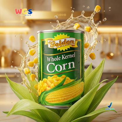 Golden Whole Kernel Corn 425g - Premium Thai Canned Corn