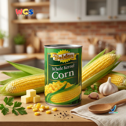 Golden Whole Kernel Corn 425g - Premium Thai Canned Corn