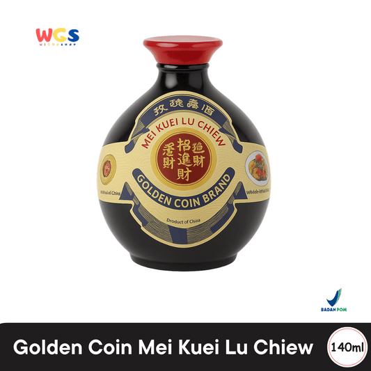 Golden Coin Mei Kuei Lu Chiew 140ml - Premium Rose Aroma Cooked Rice Noodles