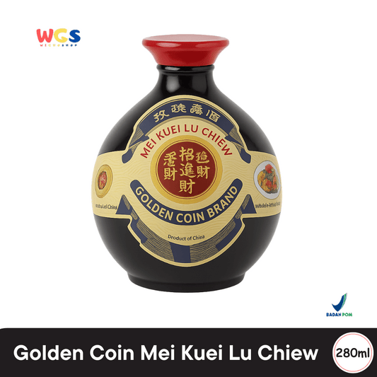 Golden Coin Mei Kuei Lu Chiew 280ml - Premium Rose Aroma Cooked Rice Noodles