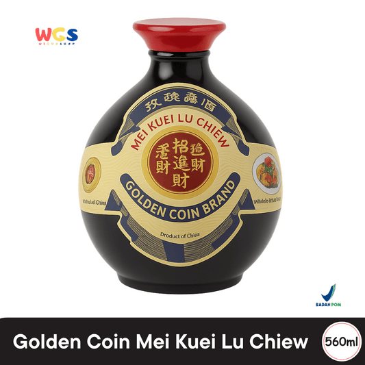 Golden Coin Mei Kuei Lu Chiew 560ml - Premium Rose Aroma Cooked Rice Noodles