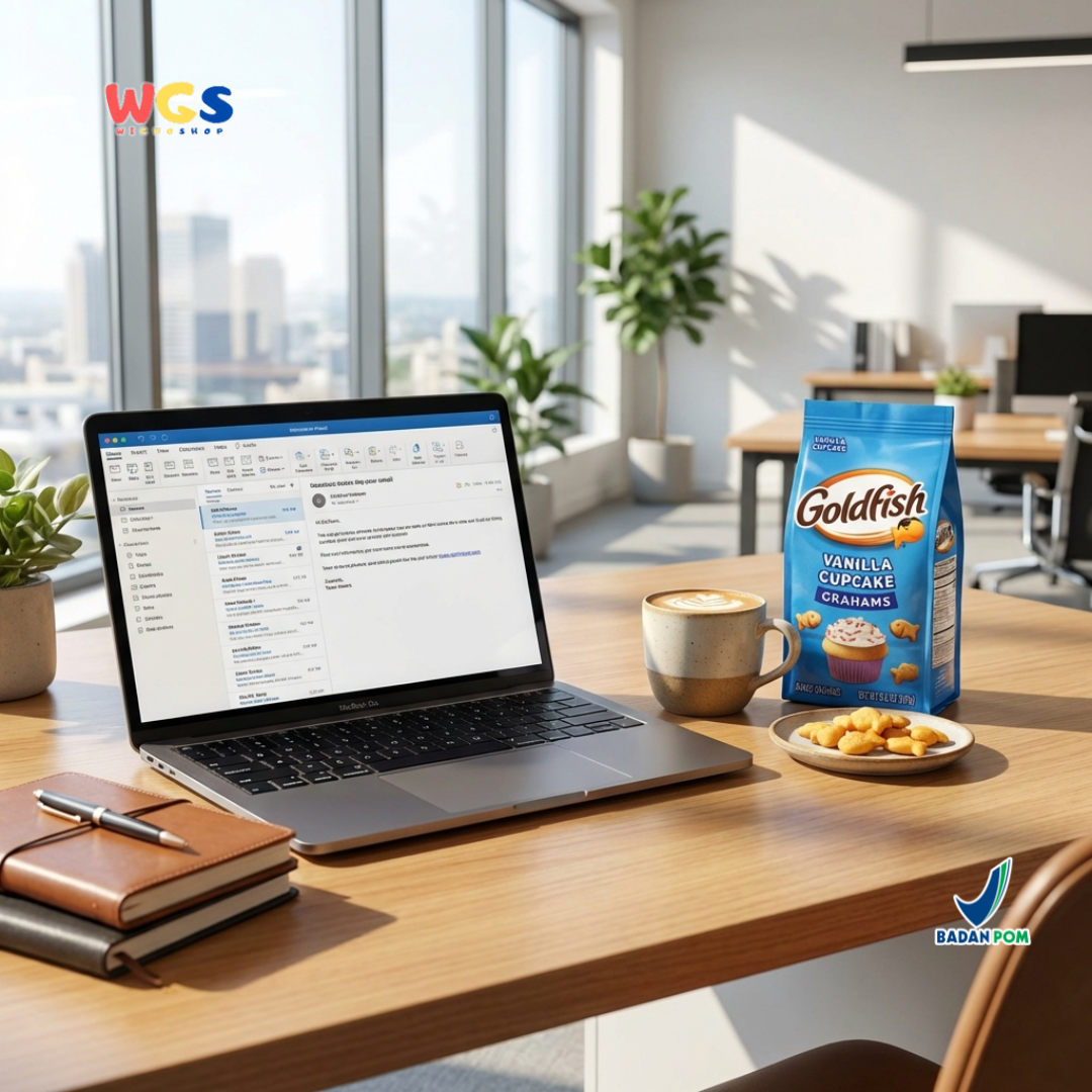 Goldfish Vanilla Cupcake Grahams 187g – Biskuit Graham Panggang Rasa Cupcake Vanila Manis