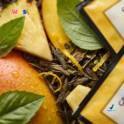 Gryphon Coba Cabana Artisan Selection - Bush Tea dengan Pineapple, Mango & Basil Tanpa Kafein