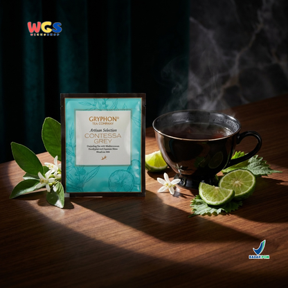 Gryphon Contessa Grey Artisan Selection - Teh Darjeeling dengan Bergamot, Eucalyptus & Shiso