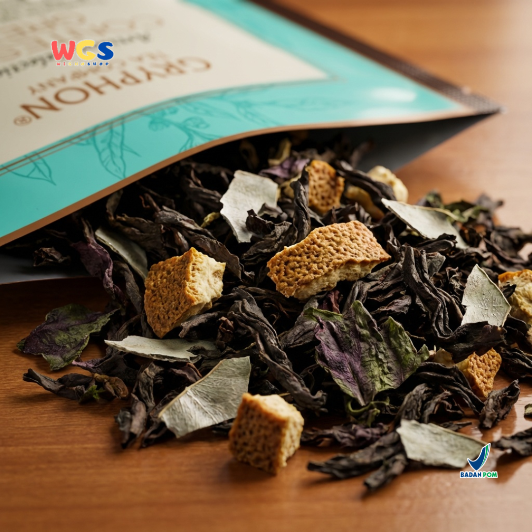 Gryphon Contessa Grey Artisan Selection - Teh Darjeeling dengan Bergamot, Eucalyptus & Shiso