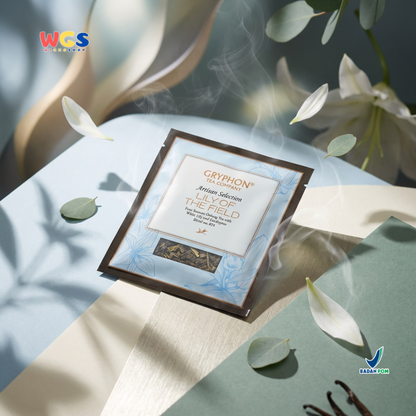 Gryphon Lily of The Field Oolong Tea Artisan Selection 3.5g Per Sachet – Premium Lily Oolong Tea