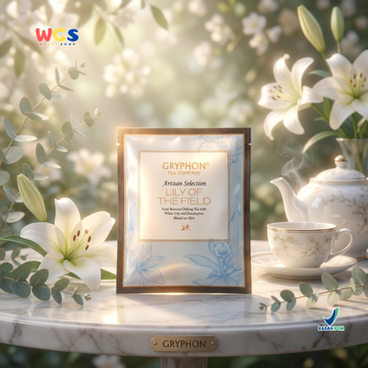 Gryphon Lily of The Field Oolong Tea Artisan Selection 3.5g Per Sachet – Premium Lily Oolong Tea