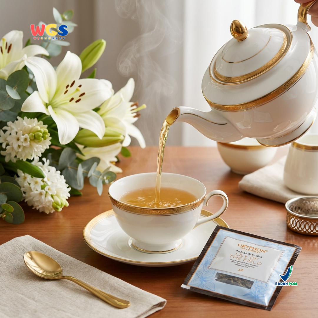 Gryphon Lily of The Field Oolong Tea Artisan Selection 3.5g Per Sachet – Premium Lily Oolong Tea