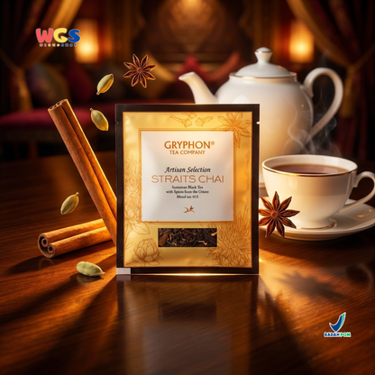 Gryphon Straits Chai Artisan Selection - Teh Hitam Sumatra dengan Rempah Oriental