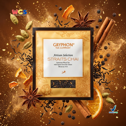 Gryphon Straits Chai Artisan Selection - Teh Hitam Sumatra dengan Rempah Oriental