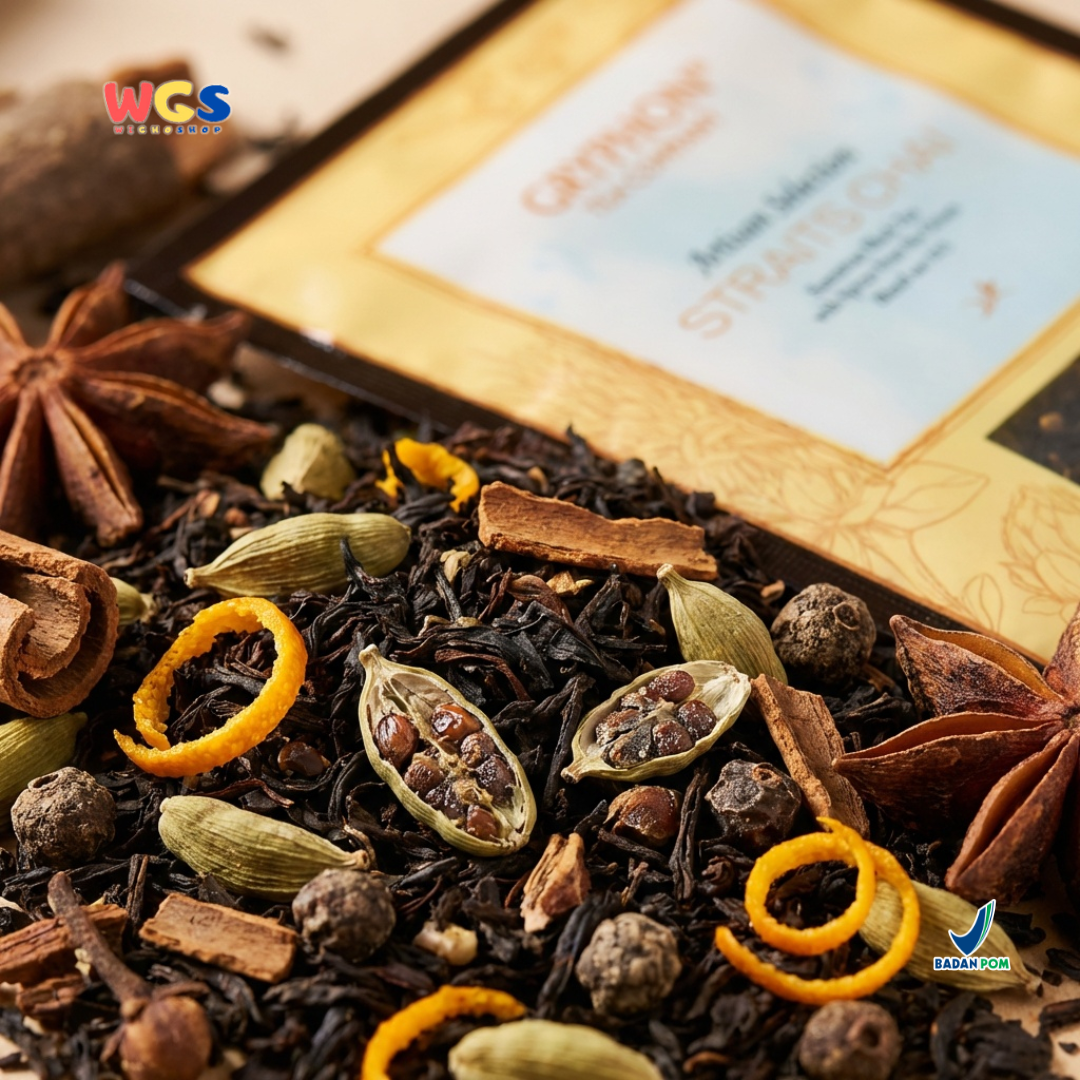 Gryphon Straits Chai Artisan Selection - Teh Hitam Sumatra dengan Rempah Oriental