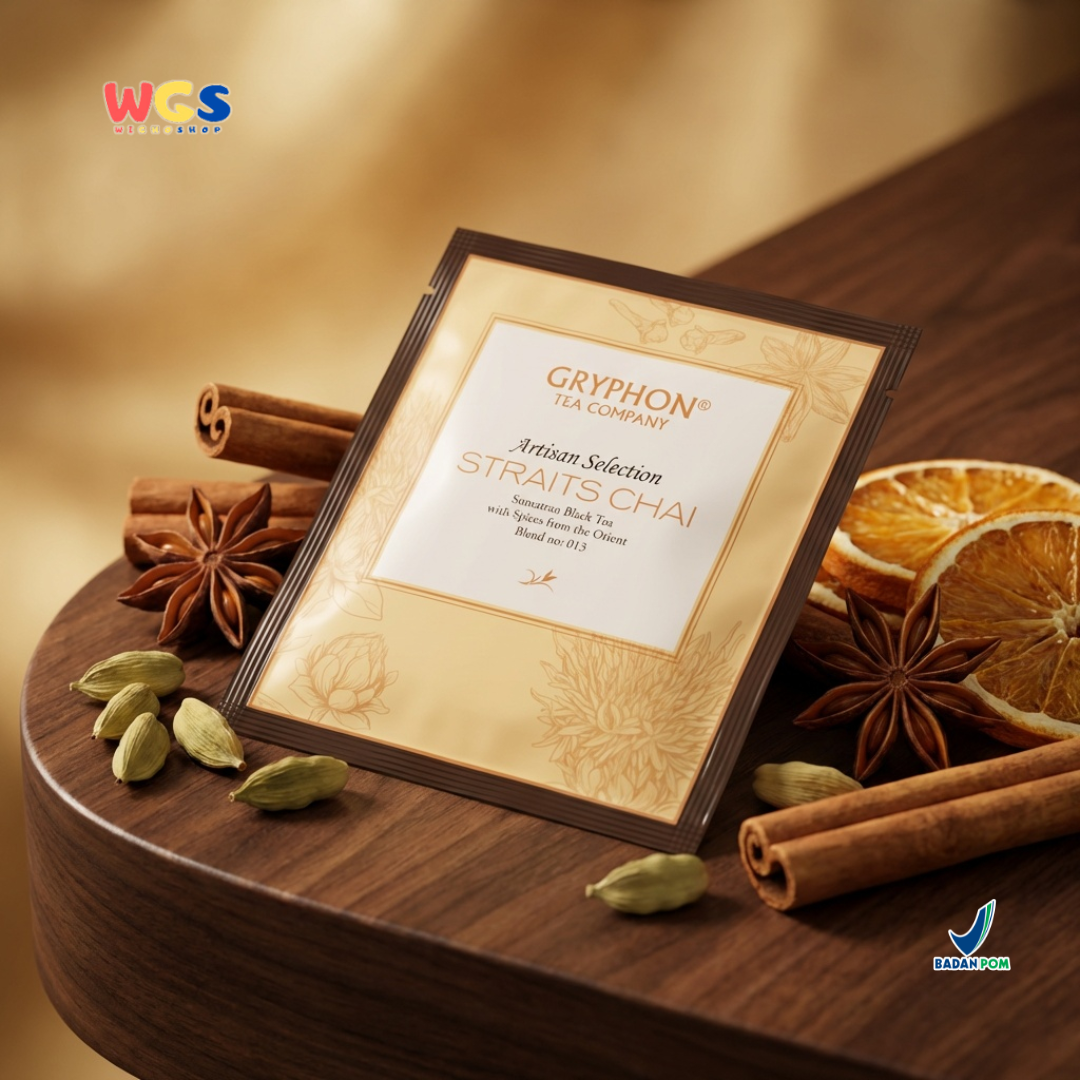 Gryphon Straits Chai Artisan Selection - Teh Hitam Sumatra dengan Rempah Oriental