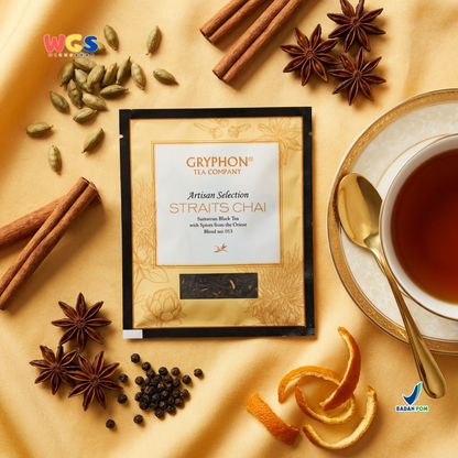 Gryphon Straits Chai Artisan Selection - Teh Hitam Sumatra dengan Rempah Oriental