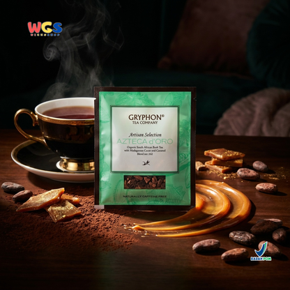 Gryphon Tea Azteca d’Oro Artisan Selection - Bush Tea Cacao Caramel Naturally Caffeine Free
