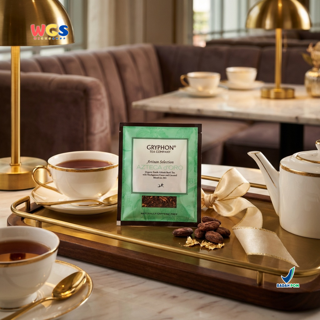 Gryphon Tea Azteca d’Oro Artisan Selection - Bush Tea Cacao Caramel Naturally Caffeine Free