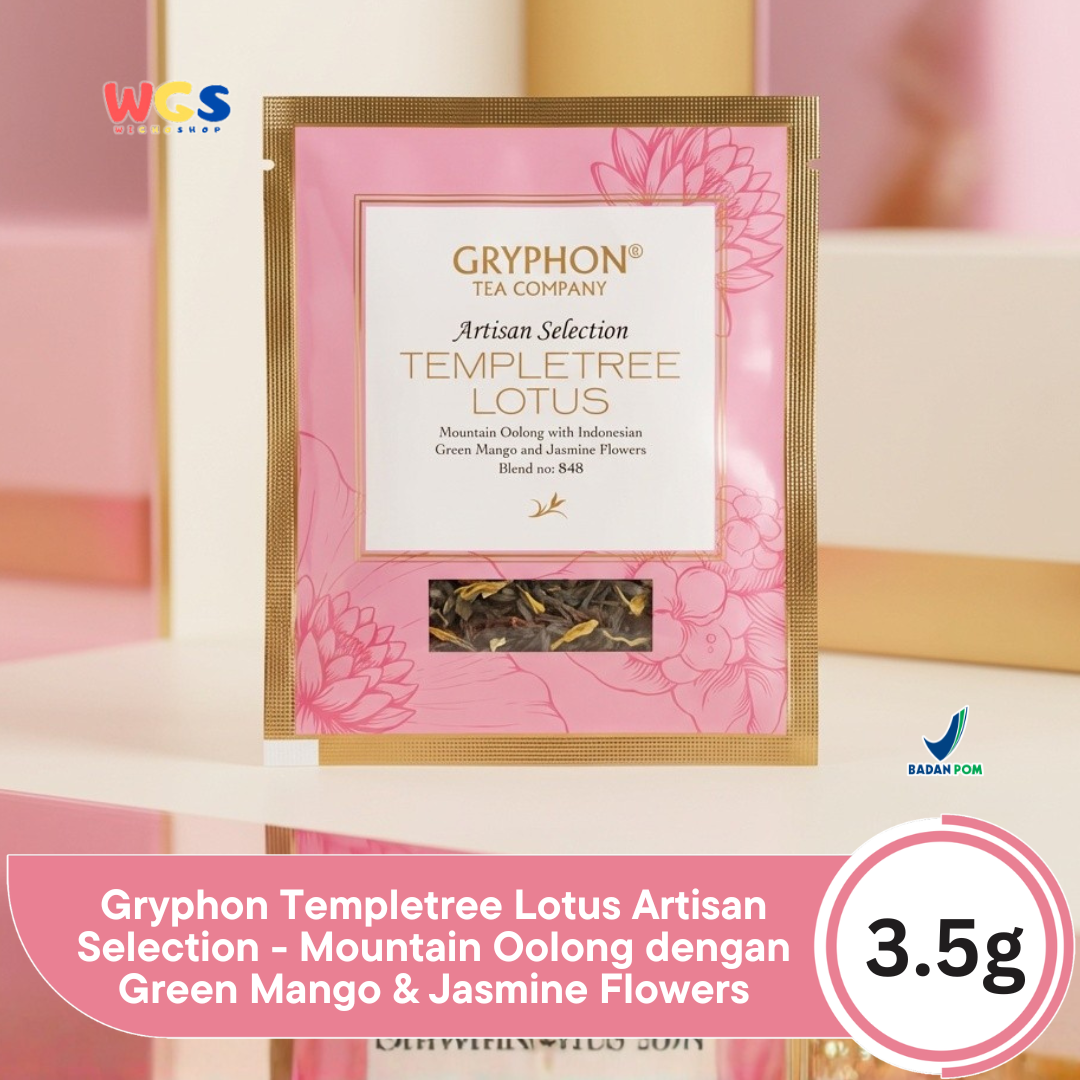 Gryphon Templetree Lotus Artisan Selection - Mountain Oolong dengan Green Mango & Jasmine Flowers