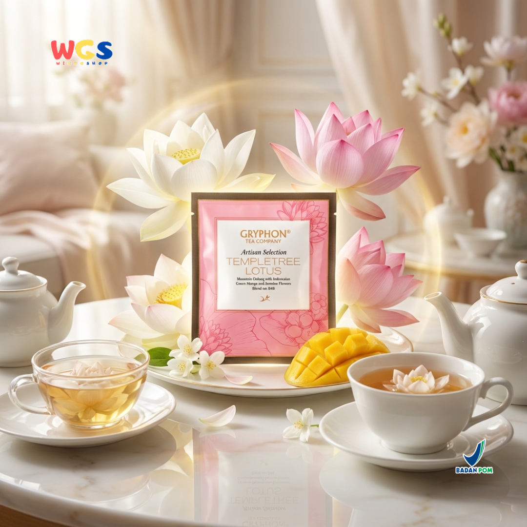 Gryphon Templetree Lotus Artisan Selection - Mountain Oolong dengan Green Mango & Jasmine Flowers