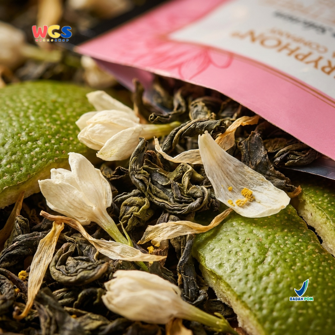 Gryphon Templetree Lotus Artisan Selection - Mountain Oolong dengan Green Mango & Jasmine Flowers