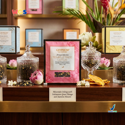 Gryphon Templetree Lotus Artisan Selection - Mountain Oolong dengan Green Mango & Jasmine Flowers