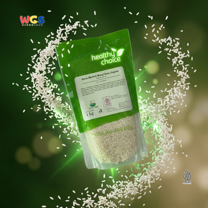 Healthy Choice Beras Mentik Wangi Susu Organik 1kg – Beras Pulen Premium