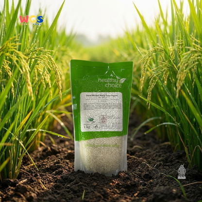 Healthy Choice Beras Mentik Wangi Susu Organik 1kg – Beras Pulen Premium