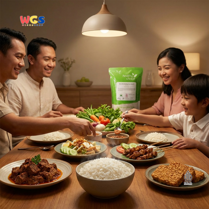 Healthy Choice Beras Mentik Wangi Susu Organik 2kg – Beras Pulen Premium