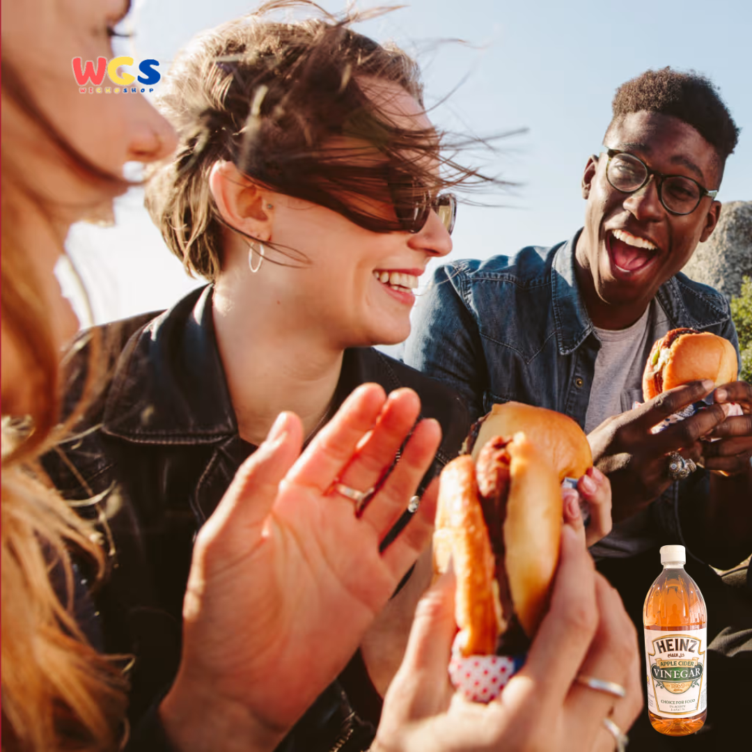 Heinz Apple Cider Vinegar 473ml - Cuka Apel Murni untuk Kesehatan, Kuliner, dan Perawatan Alami