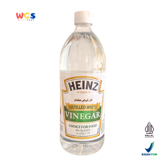 Heinz Distilled White Vinegar 946ml - Cuka Putih Murni Pilihan untuk Berbagai Kebutuhan