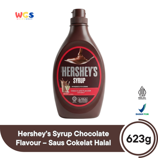Hershey’s Syrup Chocolate Flavour 623g – Saus Cokelat Halal
