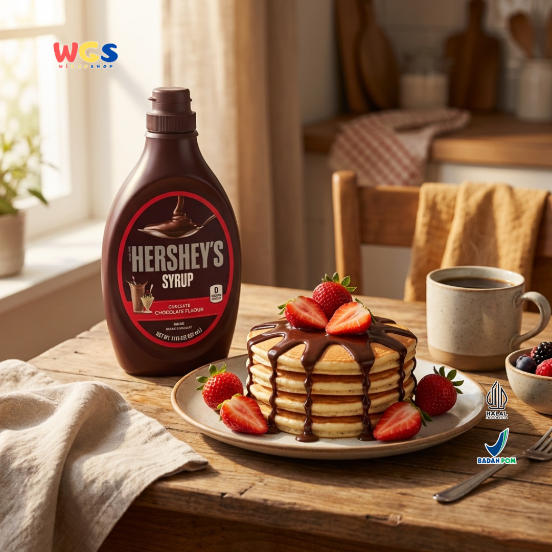 Hershey’s Syrup Chocolate Flavour 623g – Saus Cokelat Halal