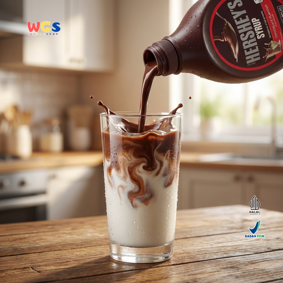 Hershey’s Syrup Chocolate Flavour 623g – Saus Cokelat Halal