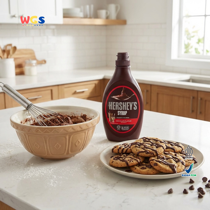 Hershey’s Syrup Chocolate Flavour 623g – Saus Cokelat Halal