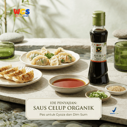 IKPS Kecap Organik 160ml - Organic Soy Sauce untuk Tumisan, Marinasi & Saus Celup