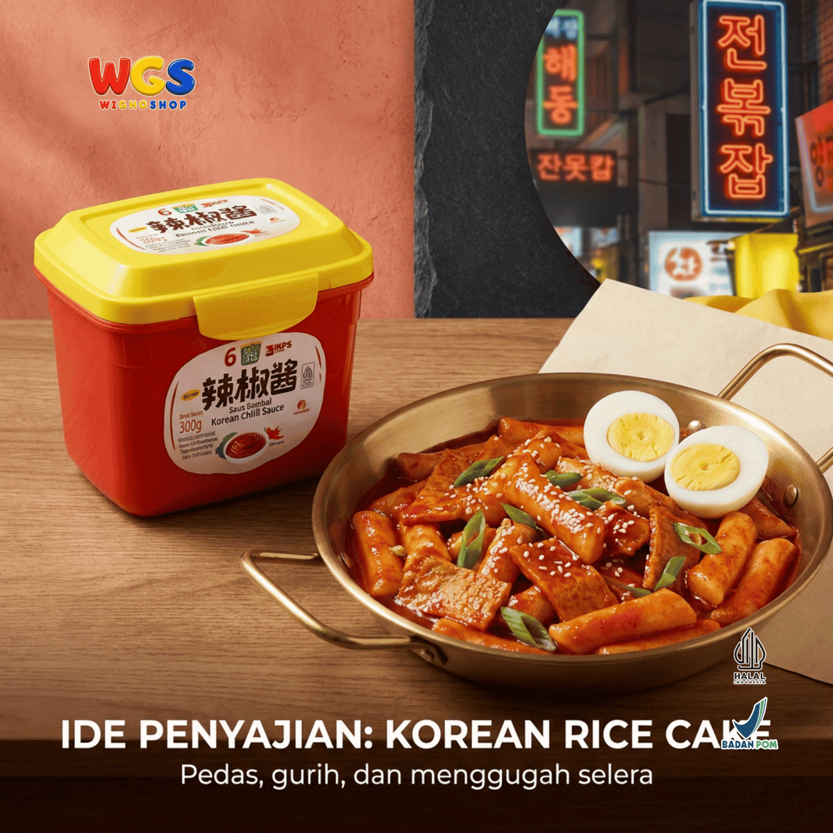 IKPS Korean Chilli Sauce 300g - Saus Sambal Korea untuk Tteokbokki & Ayam