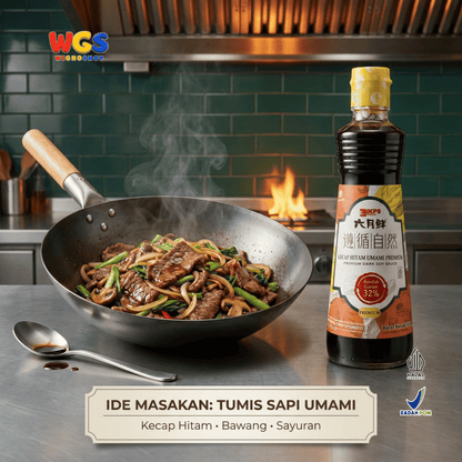 IKPS Liuyuexian Kecap Hitam Umami Premium 500ml - Dark Soy Sauce Tumisan & Saus Celup