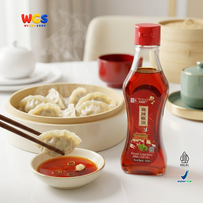 IKPS Minyak Cabai Mala 100ml - Mala Chili Oil Minyak Cabe Pedas Bumbu Hot Pot Mie Dimsum Tumisan Nasi