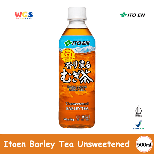 ITO EN Barley Tea Unsweetened 500mL – Mugicha Jepang Tanpa Gula & Tanpa Kafein