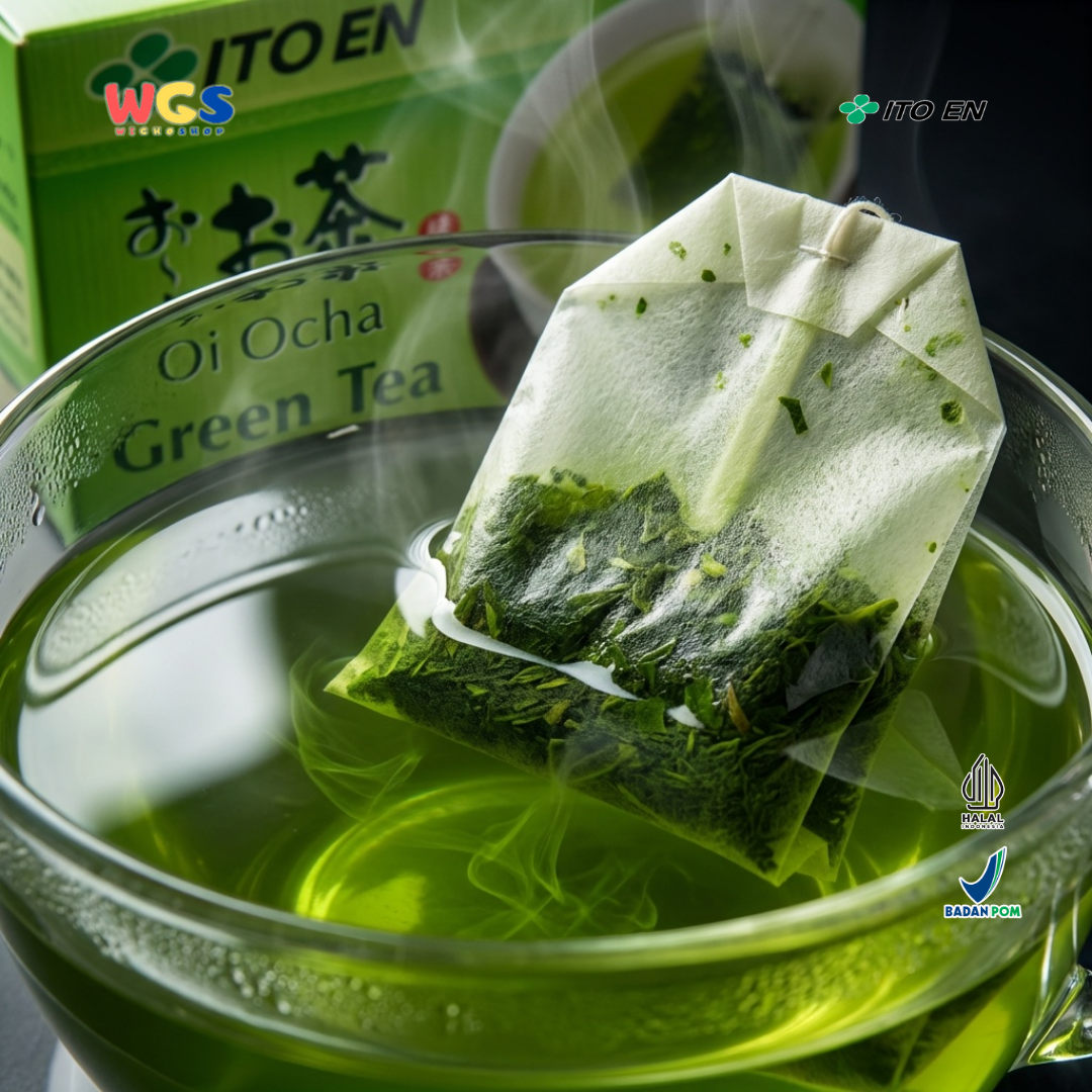 ITO EN Oi Ocha Green Tea 40g (20 Tea Bags) - Teh Hijau Jepang Sencha Tea Bags